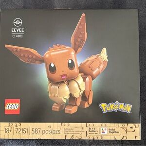 Eevee LEGO Pokemon #72151 Brand New and Factory Sealed